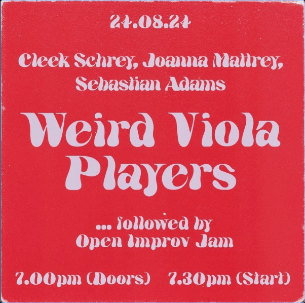 Cover image for Weird Viola Players (set with Joanna Mattrey and Cleek Schrey)